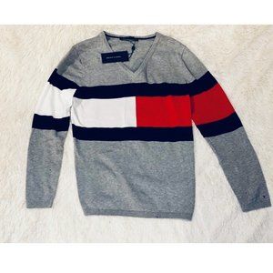 Tommy Hilfiger Sweater V-Neck - Size:XS - NWT